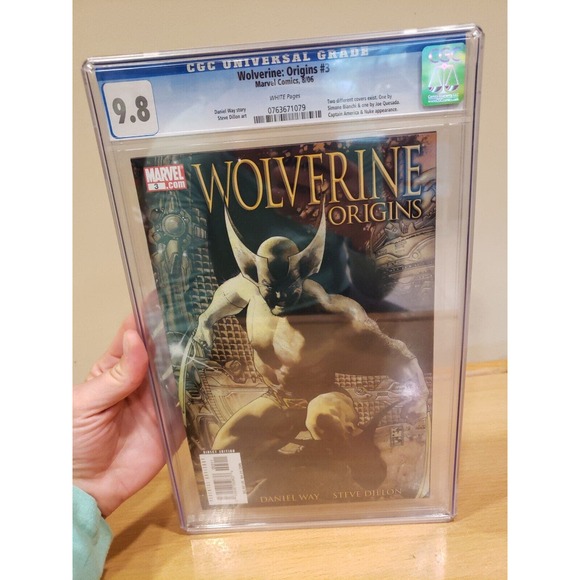 Wolverine Origins #3 CGC 9.8 Hidden Message Variant Marvel Comics 2006